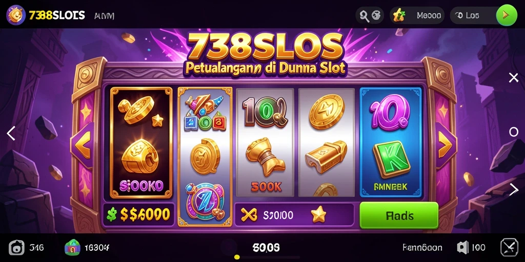 Screenshot gameplay menampilkan pengalaman slot yang mendebarkan.