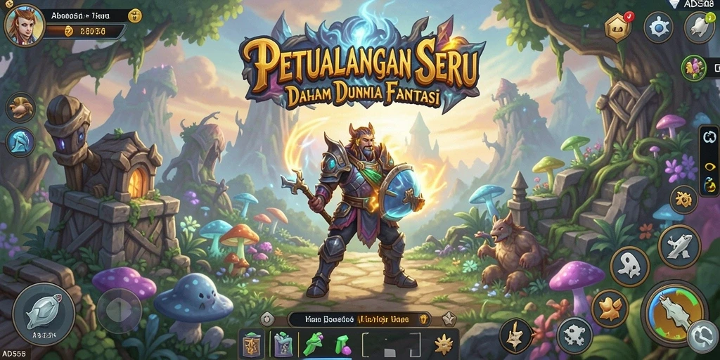 Tampilan gameplay menarik dari petualangan seru di ADS508.