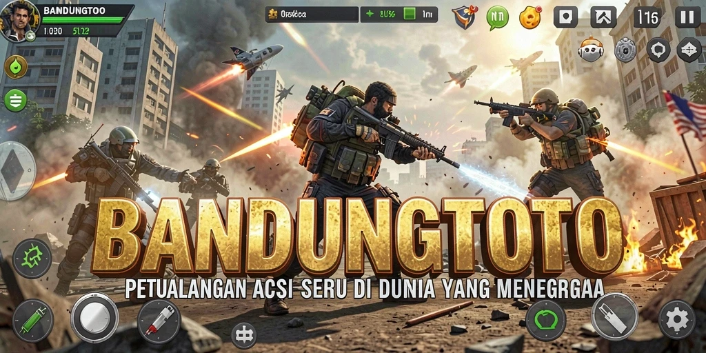 Tampilan aksi intens dari BANDUNGTOTO dalam permainan.