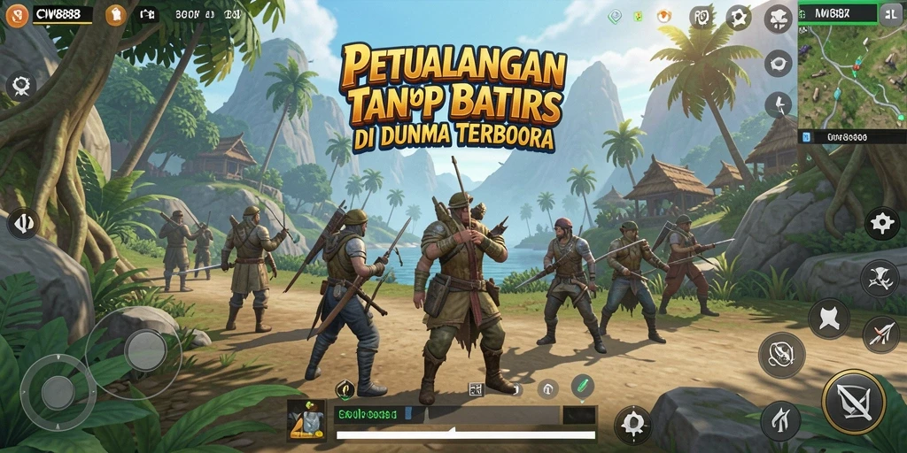 Tampilan menarik dari gameplay CW8888 yang penuh petualangan.