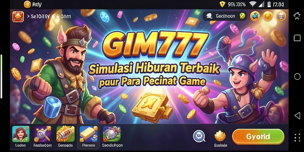 Tampilan gameplay GIM777 yang menarik dan interaktif.