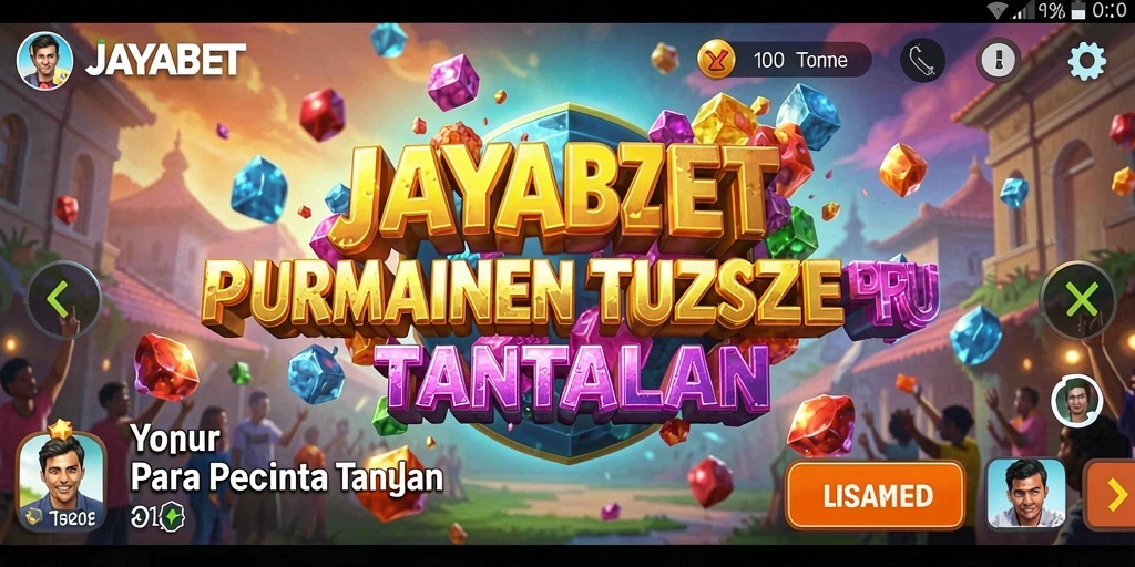 Tampilan utama gameplay JAYABET dengan teka-teki menantang.