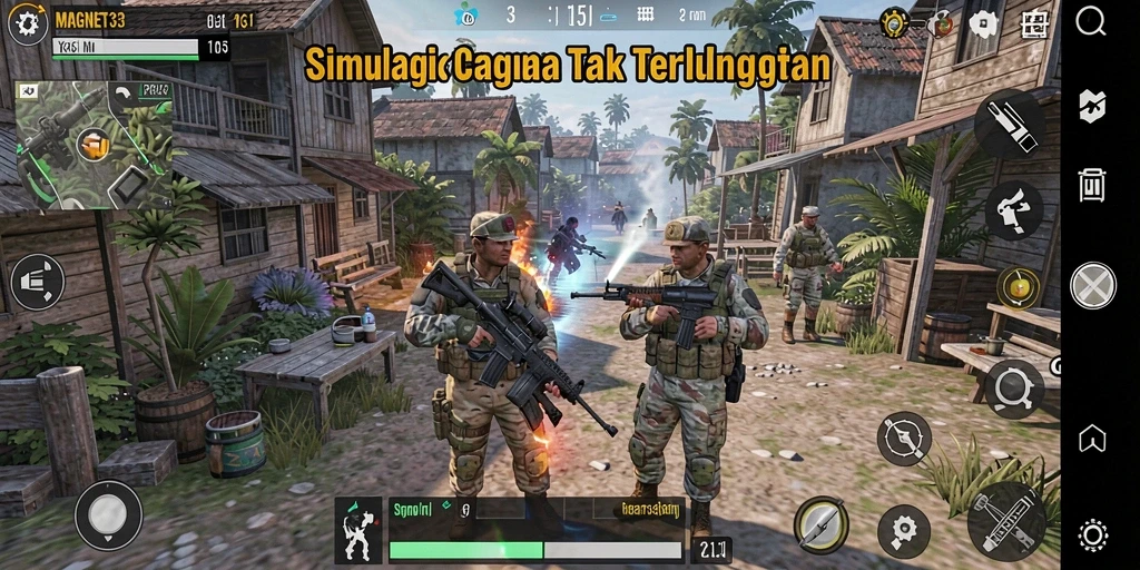 Gameplay MAGNET33 yang menarik dan interaktif dalam simulasi.