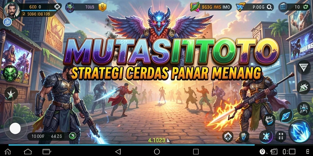 Tampilan gameplay strategi yang menawan dan memikat.