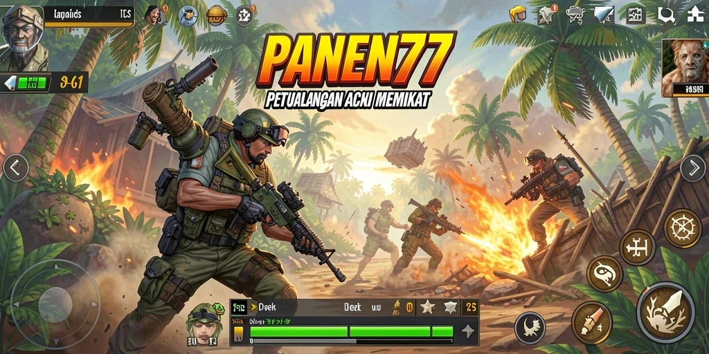 Tangkapan layar gameplay PANEN77 yang seru dan mendebarkan.