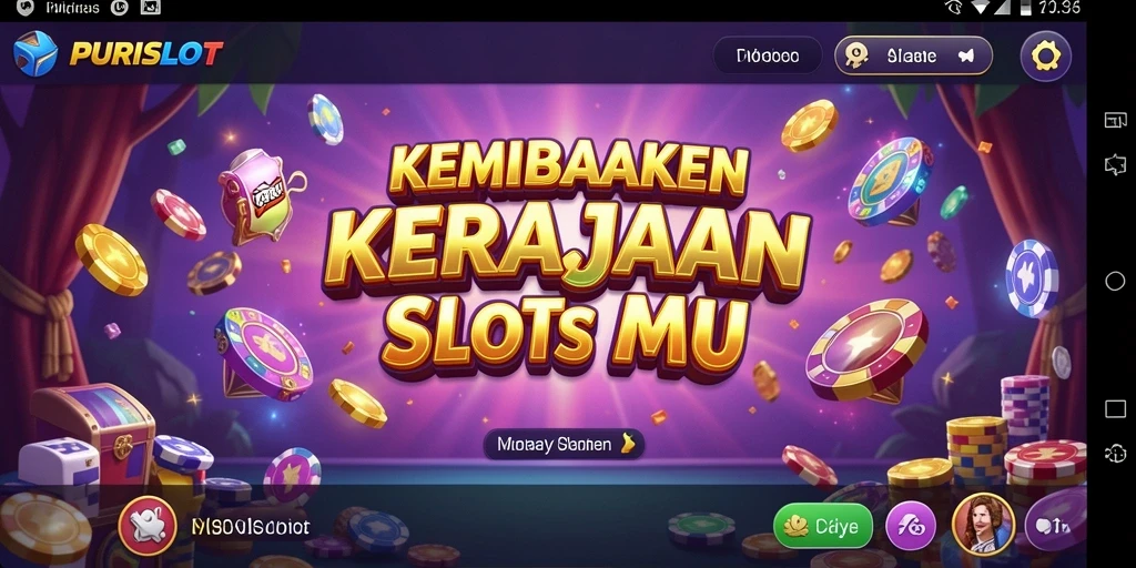 Tampilan gameplay PURISLOT yang menarik dan menantang.