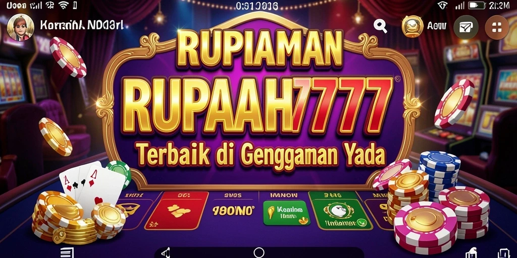 Tampilan gameplay kasino yang seru dan menarik di RUPIAH777.