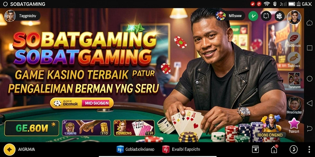 Tampilan gameplay SOBATGAMING yang menarik dan menghibur.