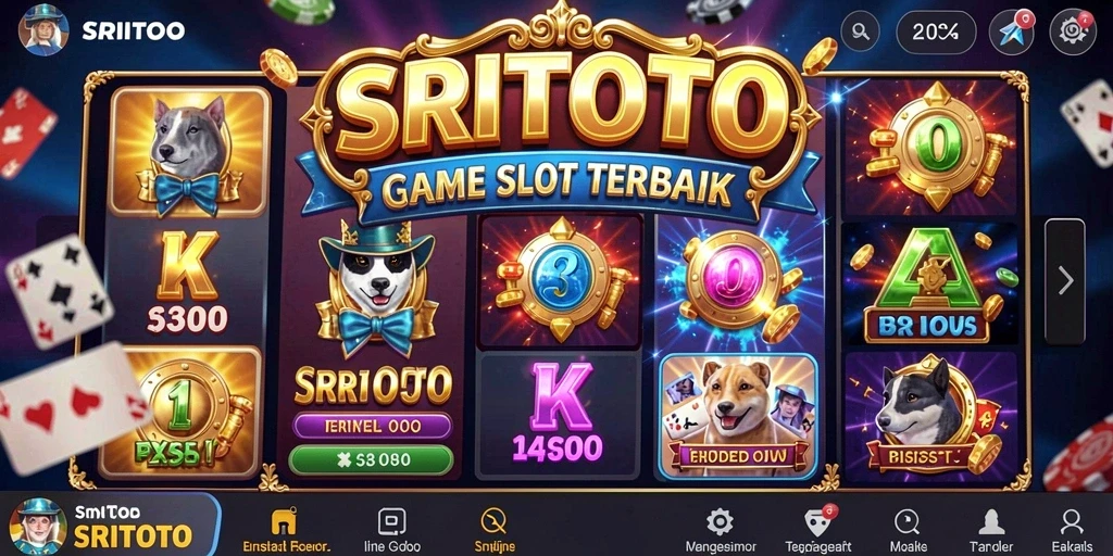 Tampilan gameplay menarik dari game Slot SRITOTO.