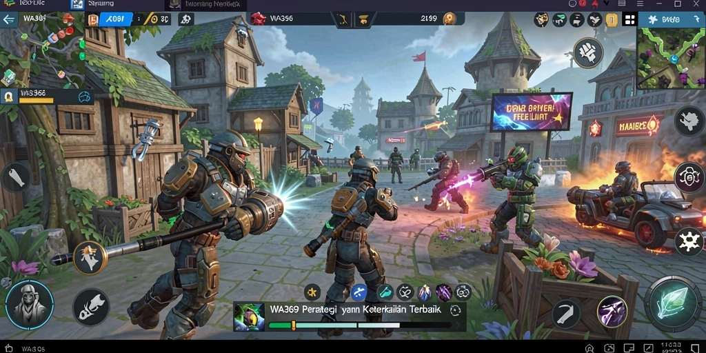 Tampilan gameplay WA369 yang menegangkan dan penuh strategi.